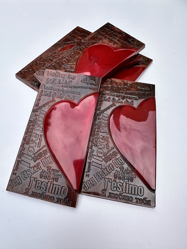 
                  
                    1 My Heart Bar (solid finest dark or milk chocolate)
                  
                