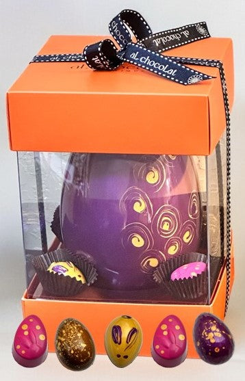 
                  
                    Easter Egg (non-solid finest dark chocolate)
                  
                