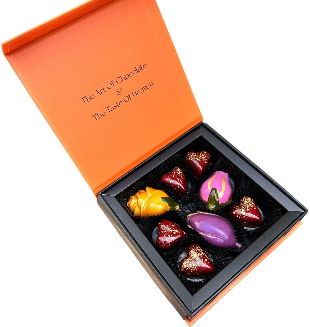 # Spring Box (5 Hearts & 3 Flowers) #